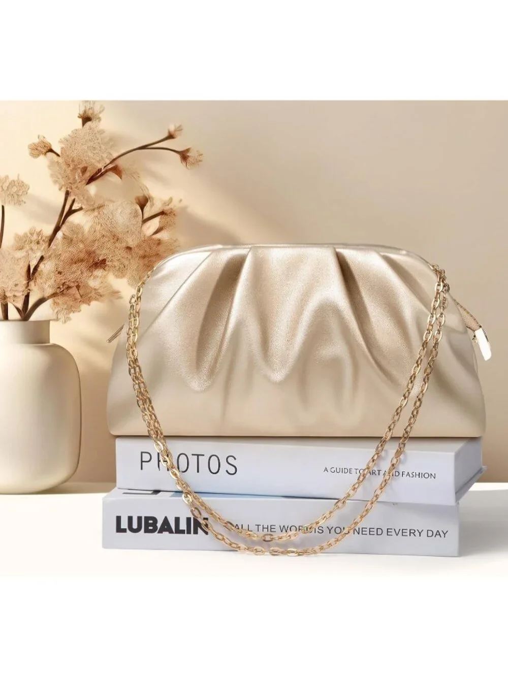 N/A elegant pleated